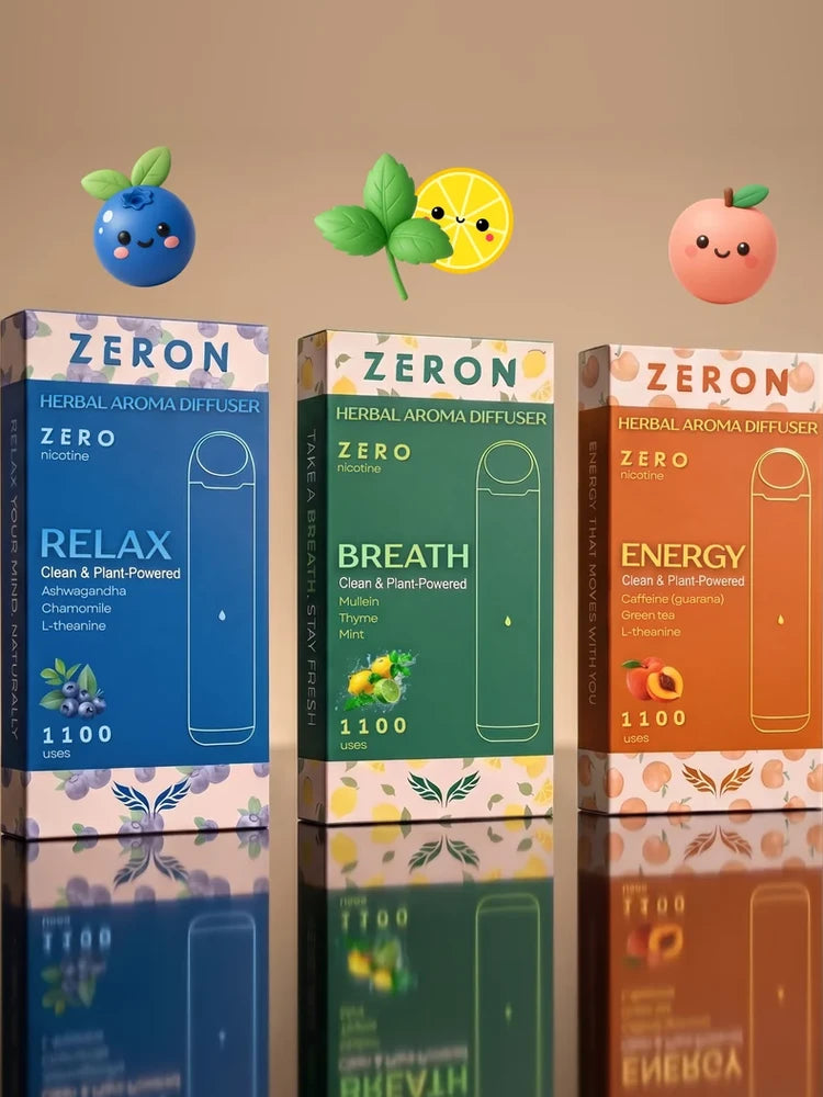 ZERON Starter Trio: Breath, Energy and Relax
